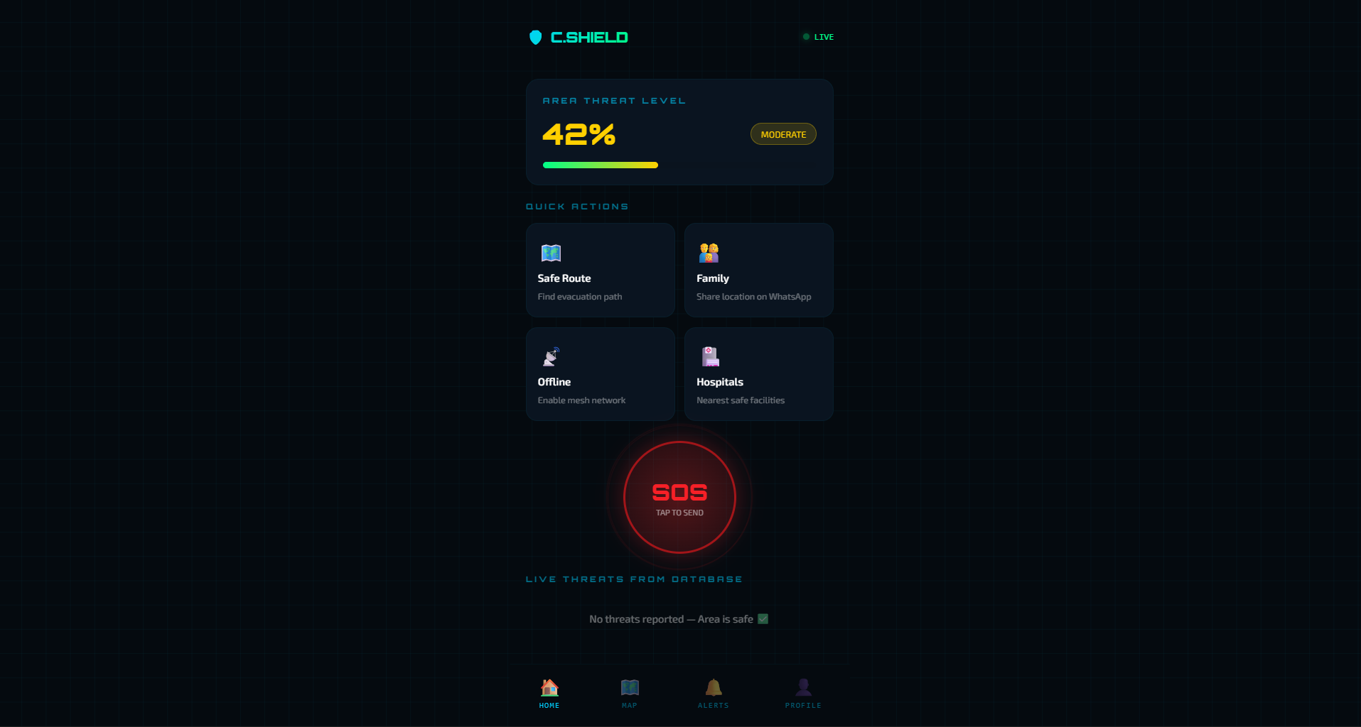 CivilianShield product screenshot